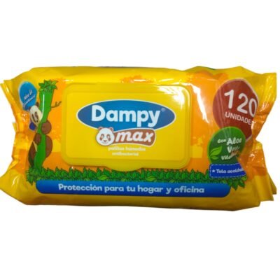 PAÑITOS DAMPY MAX * 120 UND