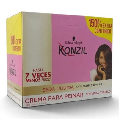 CREMA PARA PEINAR KONZIL SEDA LIQUIDA SOBRE *18