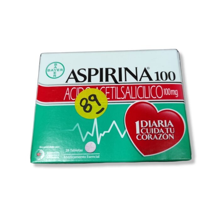 ASPIRINA 100 TIRA *28 UND