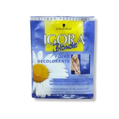 POLVO DECOLORANTE IGORA MANZANILLA  X 20g
