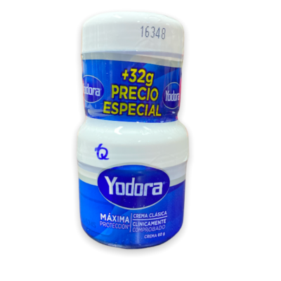 CREMA YODORA POTE 60+32