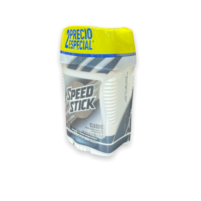 DESODORANTE SPEED STICK BARRA CLASSIC * 2 UND