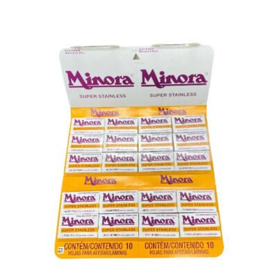 MINORA HOJA CARTON *100 UND