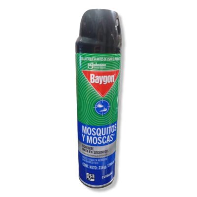 BAYGON AZUL MOSQUITOS Y MOSCAS X 235 CM