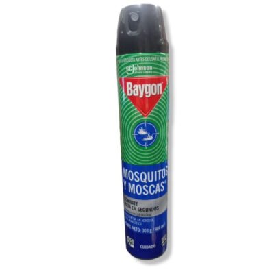 BAYGON AZUL MOSQUITOS Y MOSCAS X 400 CM