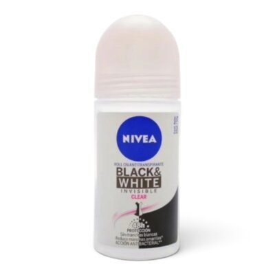 DESODORANTE NIVEA ROLLON BLACK WHITE DAMA * 50 ML