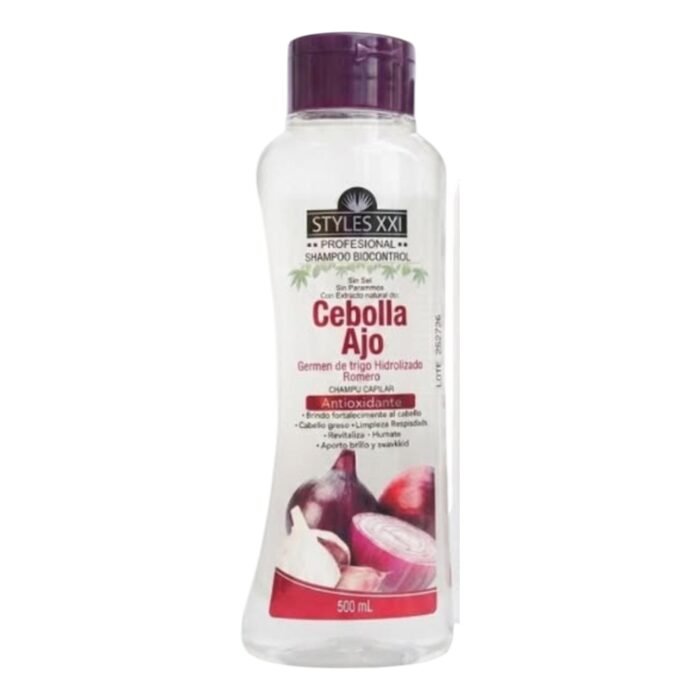SHAMPOO STYLES XXI CEBOLLA *500 ML