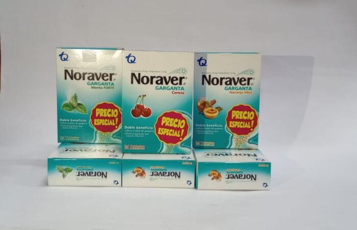 NORAVER GARGANTA * 24 TABLETAS