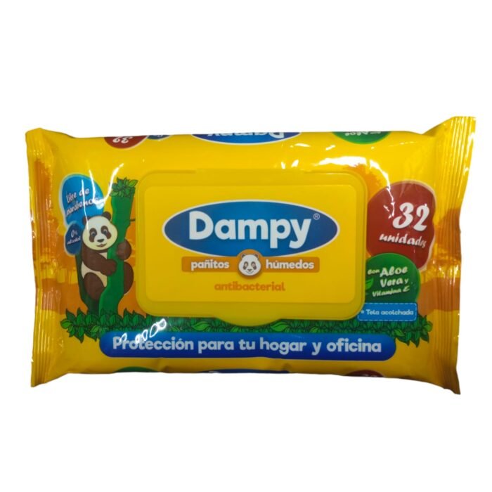 PAÑITOS DAMPY *32  AMARILLO