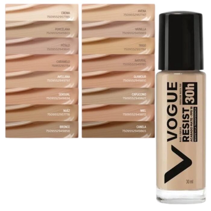 BASE LIQUIDA RESIST VOGUE * 30 ML