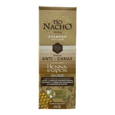 SHAMPOO TIO NACHO ANTI- CANAS * 415 ML