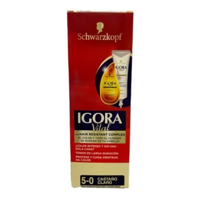 TINTE IGORA VITAL 5-0 CASTAÑO CLARO