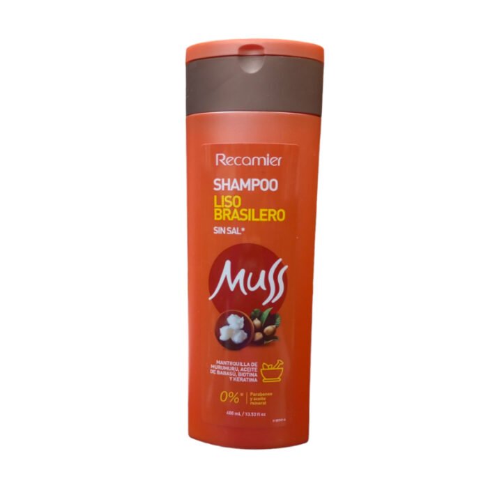 SHAMPOO MUSS LISO BRASILERO  *400 ML