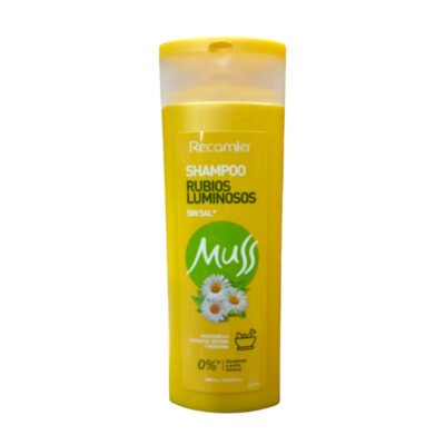 SHAMPOO MUSS RUBIO  *400 ML