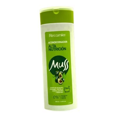 ACONDICIONADOR MUSS NUTRICION AGUACATE  *400 ML