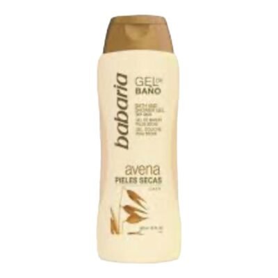 GEL DE BAÑO BABARIA AVENA *600 ML