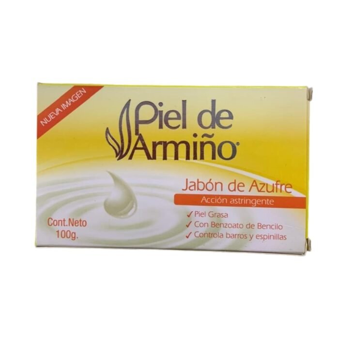 JABON DE AZUFRE EN BARRA PIEL ARMIÑO