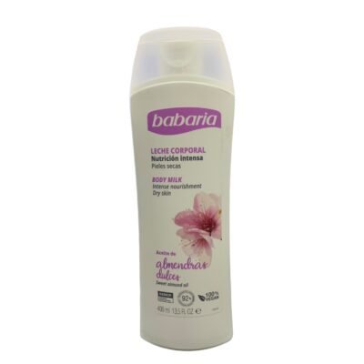 CREMA LIQUIDA BABARIA ALMENDRAS *400