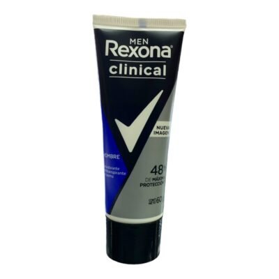DESODORANTE REXONA CLINICAL COLAPSIBLE 60 ML HOMBRE