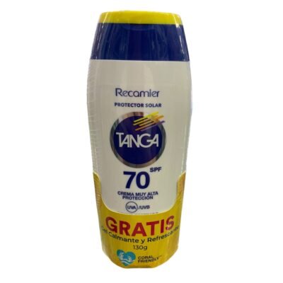 BLOQUEADOR TANGA SPF70 *220 + BLOQ TANGA SPF50 *85