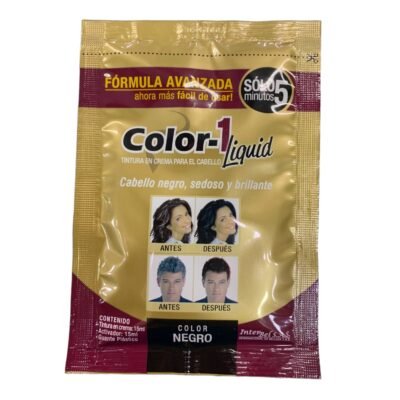 COLOR 1 LIQUIDO NEGRO
