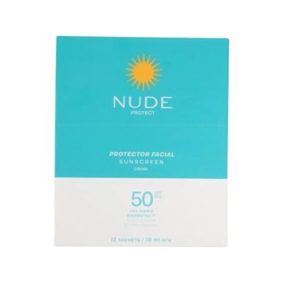 BLOQUEADOR NUDE FACIAL CREMA SIN COLOR FACT 50 * 12 SOBRES