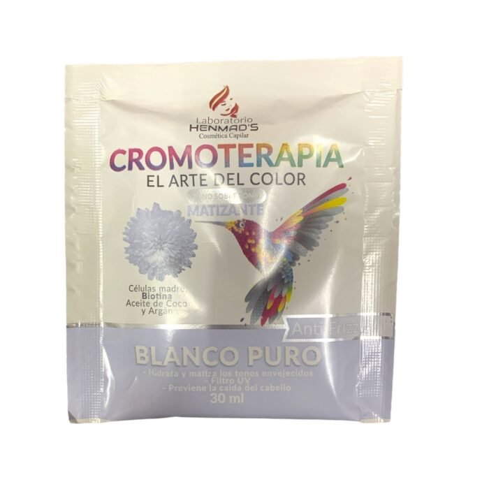 MATIZANTE CROMOTERAPIA *30 ML BLANCO PURO