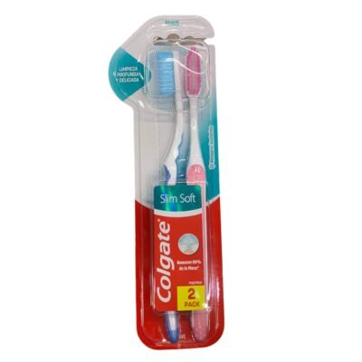 CEPILLO COLGATE * 2 SLIM SOFT