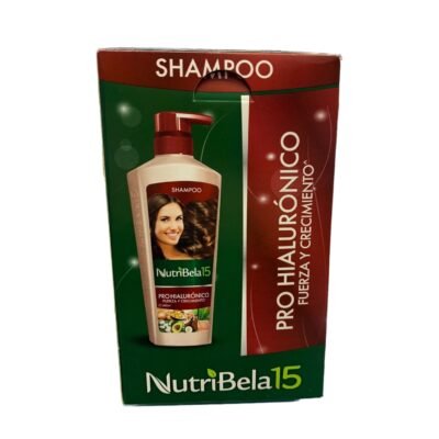 SHAMPOO NUTRIBELA PRO-HIALURONICO SACHET *12 UND