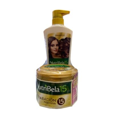 KIT NUTRIBELA SH+TTO REPARACION 15 *2