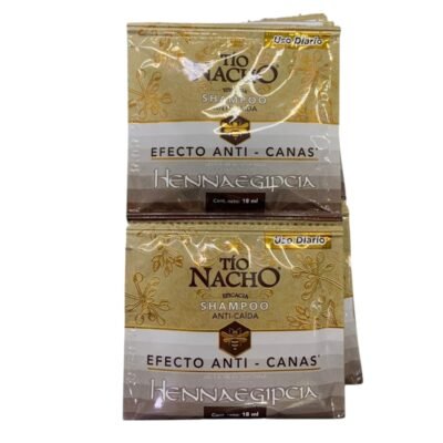 SHAMPOO TIO NACHO ANTI-CANAS SACHET *10 UDS