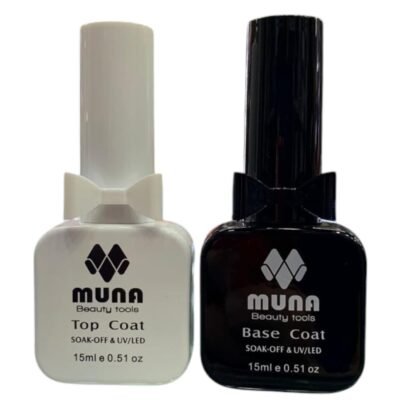 ESMALTE SEMI MUNA 15ML  BASE-TOP COAT REF 2874-TC 2874-B
