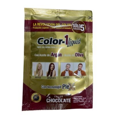 COLOR 1 LIQUIDO CHOCOLATE