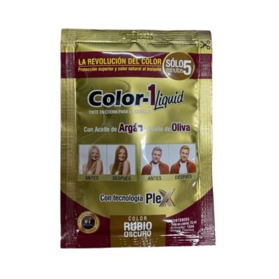 COLOR 1 LIQUIDO RUBIO OSCURO