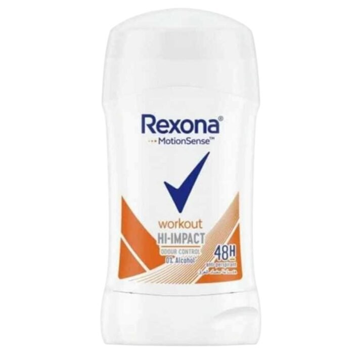 DESODORANTE REXONA BARRA DAMA WORKOUT *40GR