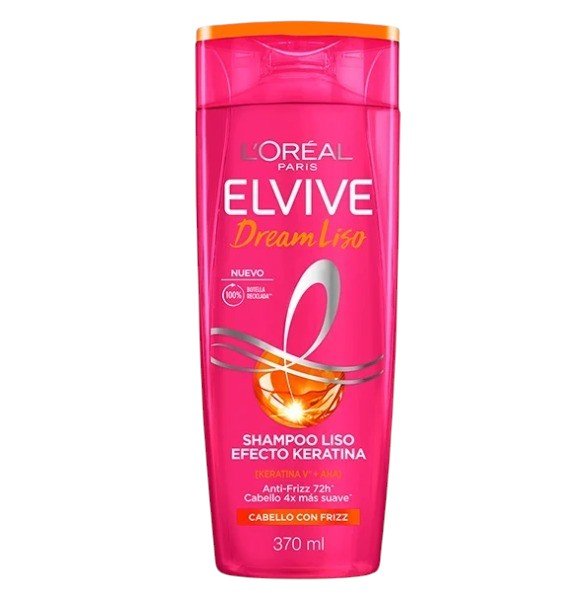 SHAMPOO ELVIVE KERATINA LISO * 370ML