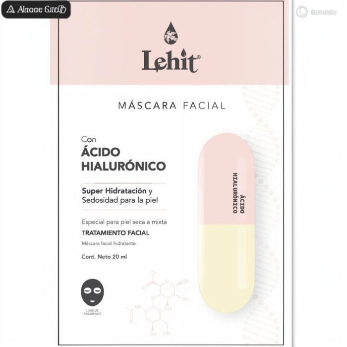 MASCARILLA FACIAL LEHIT ACIDO HIALURONICO