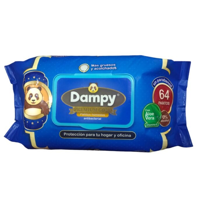 PAÑITOS DAMPY *64 PREMIUM GOLD