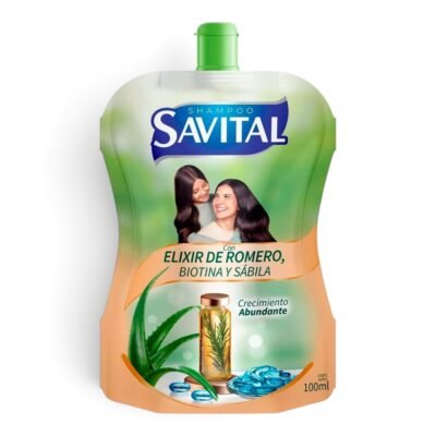 SHAMPOO SAVITAL SACHET * 100ml ELIXIR ROMERO