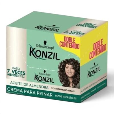CREMA PARA PEINAR KONZIL ALMENDRAS SOBRE *18