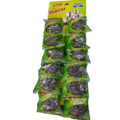 ESPONJA JUMBO LA BUENA ACERO 30 GMS*12UN