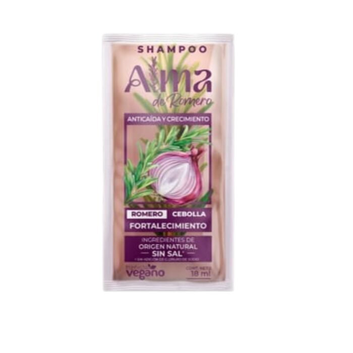 SHAMPOO ALMA DE ROMERO CEBOLLA *12 UND