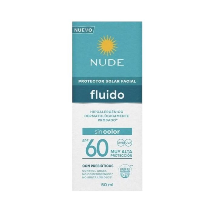 BLOQUEADOR NUDE FACIAL CREMA S/COLOR FACT 60 FLUIDO * 50 ML