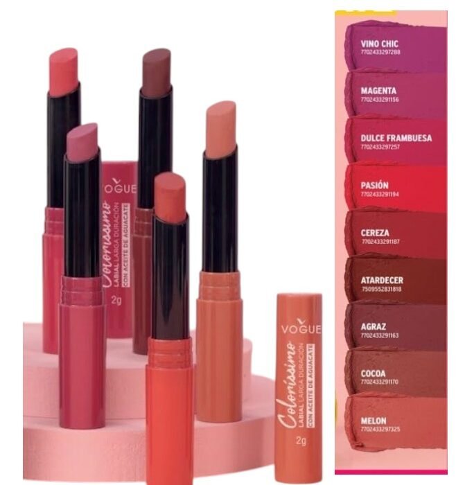 LABIAL BARRA COLORISSIMO VOGUE