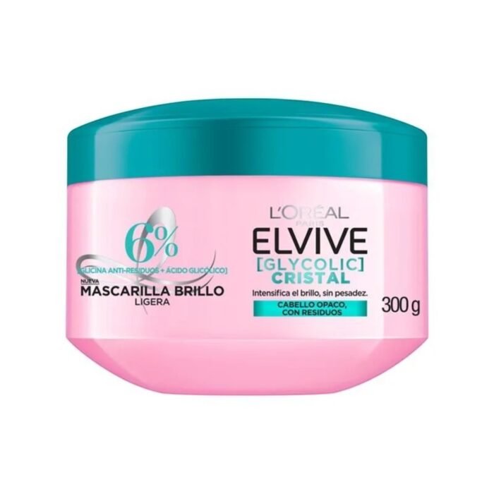 TRATAMIENTO ELVIVE GLYCOLIC CRISTAL *300 GM