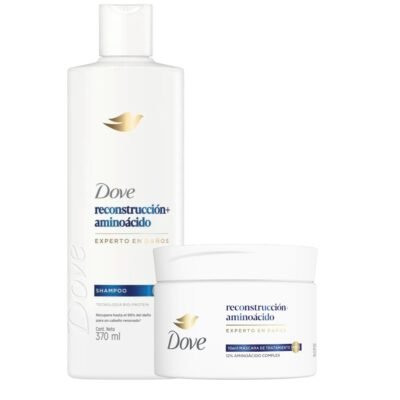 SHAMPOO DOVE *370+ TRAT DOVE *300 RECONSTRUCION