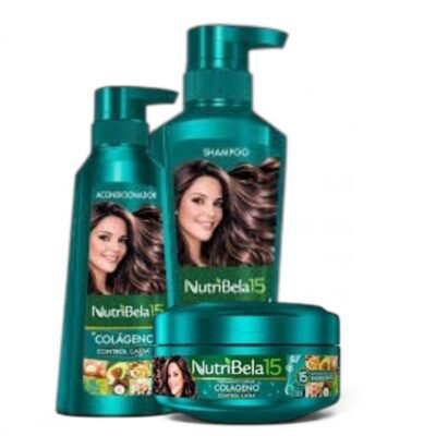 KIT NUTRIBELA SH+AC+TTO COLAGENO *3