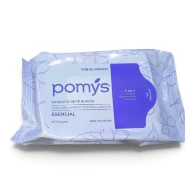 TOALLITAS DESMAQUILLADORA POMYS *28 UND