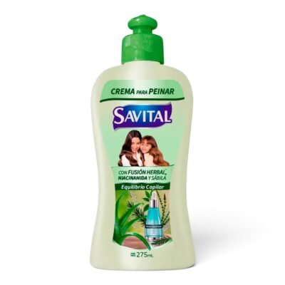 CREMA PARA PEINAR SAVITAL FUSION HERBAL *275 ML