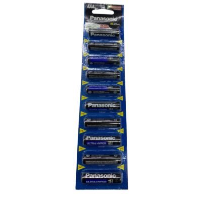 PILA PANASONIC 3AAA TIRA * 10 PARES